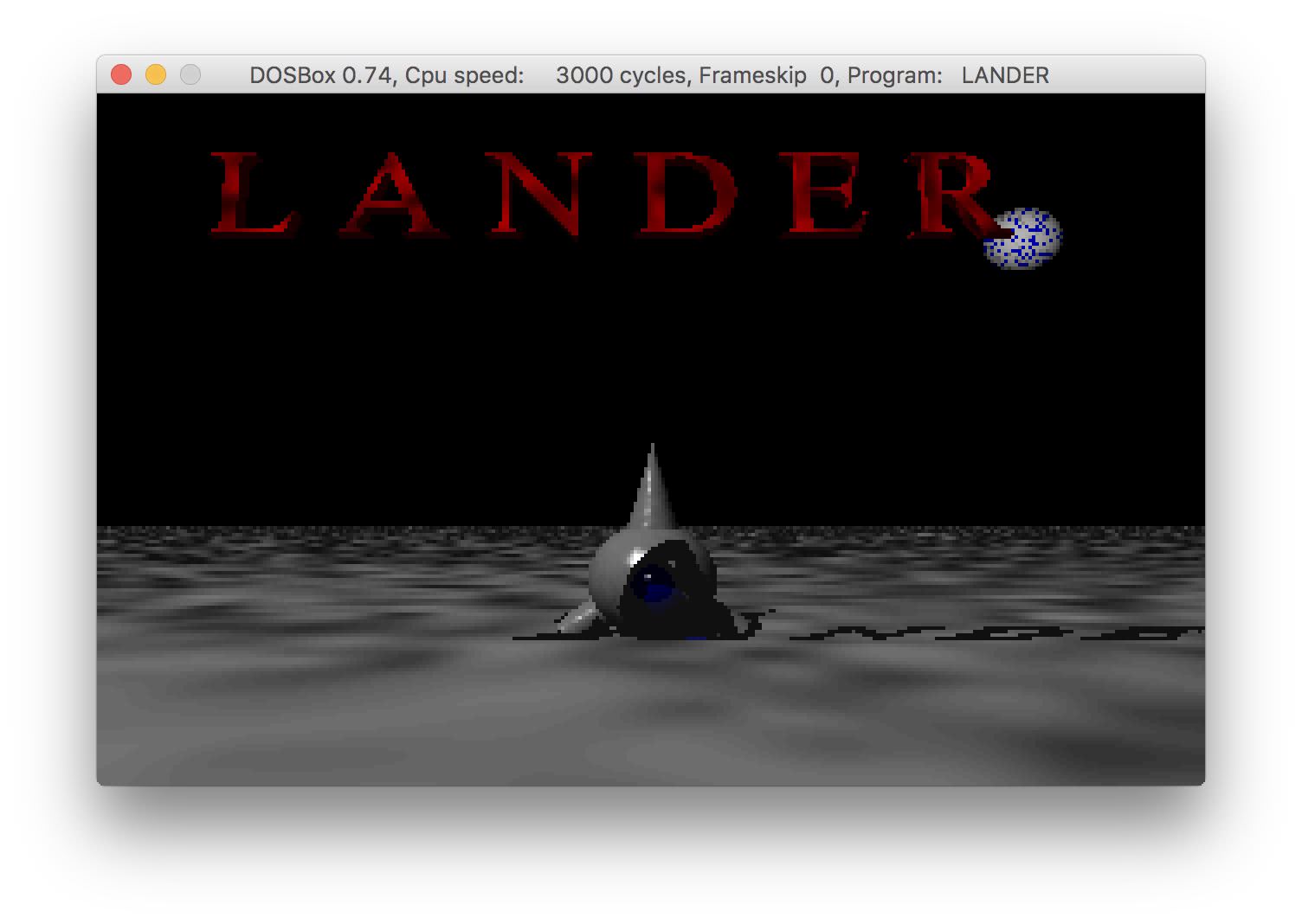 Screenshot of Lander
